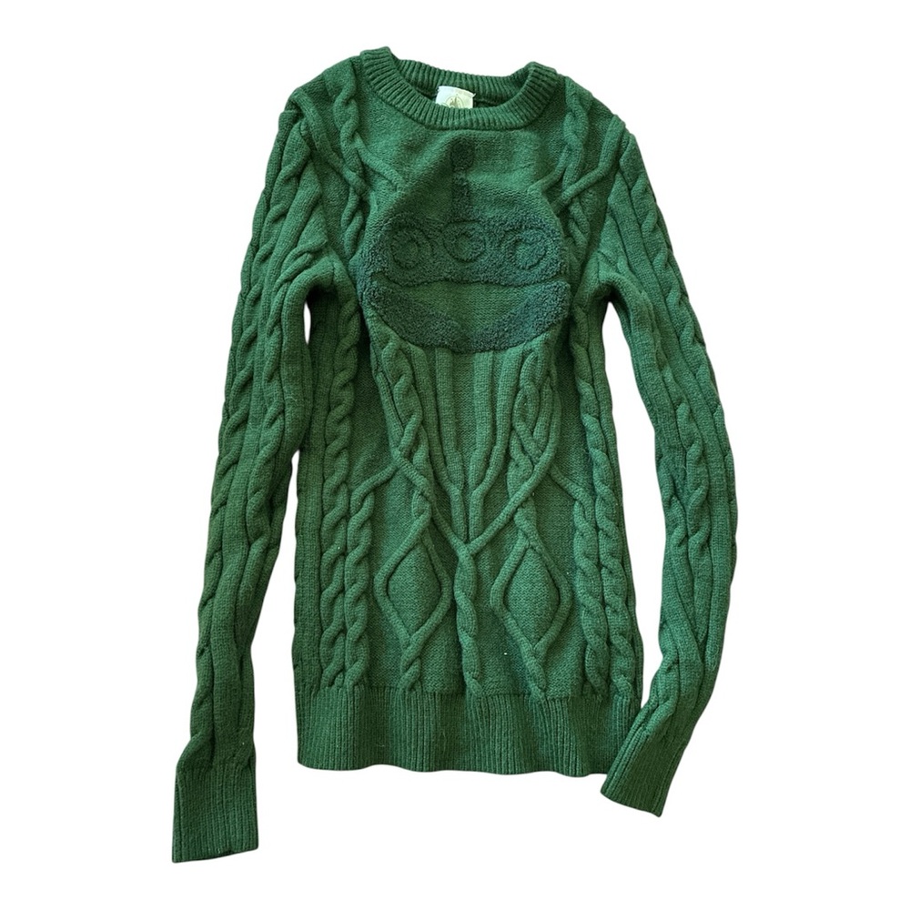 Disney Pixar Alíen Cable Knit Sweater